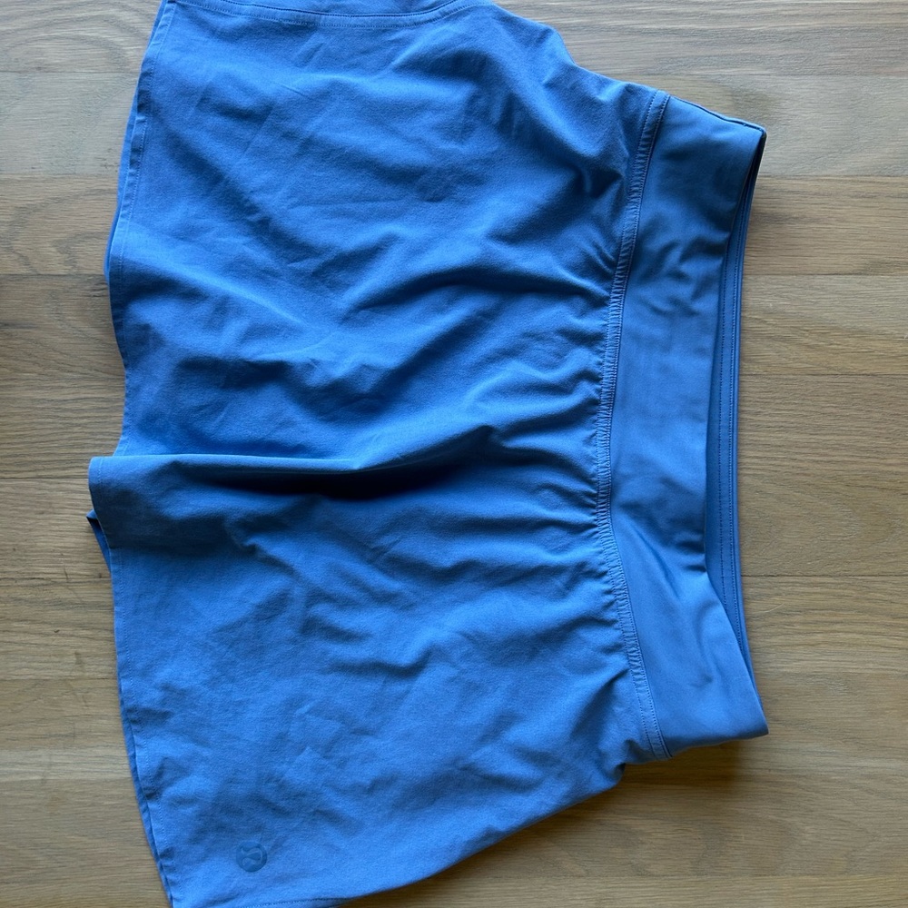 lululemon athletica Blue Mini Skirt